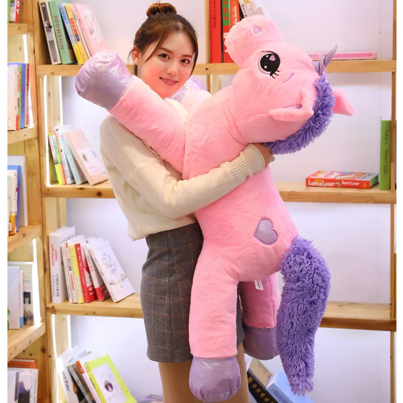 
Plush Material and stuffed peluche licorne baby unicorn plush toys Product Name unicorn plush toys for girl 