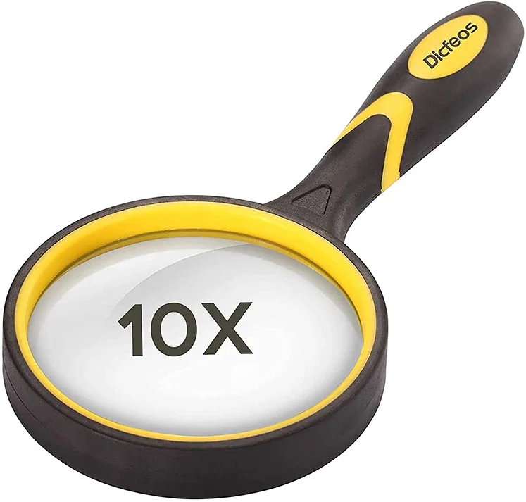 Reading Jewelry Loupe 3 LED Light Magnifying Glass Led Magnifying Glass Jewelry Loupe Pocket Led Microscope