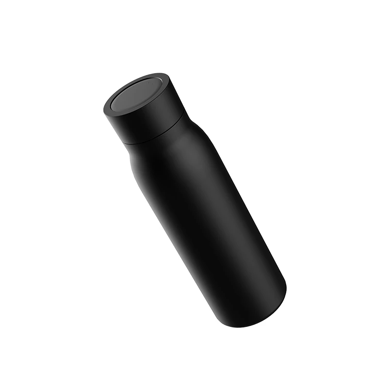 Wholesale App Smart Water Drinking Record Double Wall Wellbeing White And Clear Water Bottle