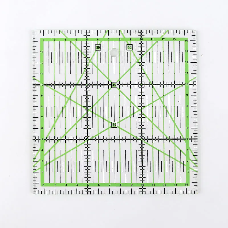 
China supply ECO-Friendly acrylic square patchwork quilting promotional ruler for home sewing 