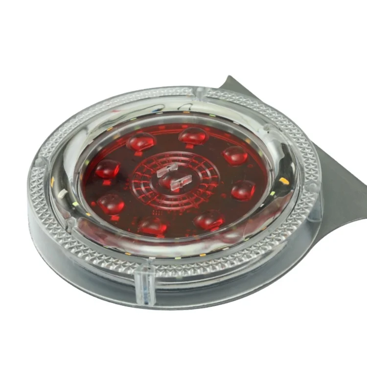 
2021 hot sale 12v/24v amber red car truck led side light trailer signal lamp side marker indicator 