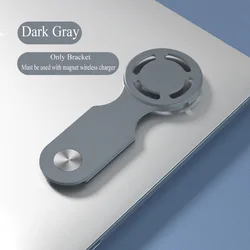 Side Mount Clip On Monitor  Multifunctional Laptop Extension Bracket Magnetic Wireless Charger Holder