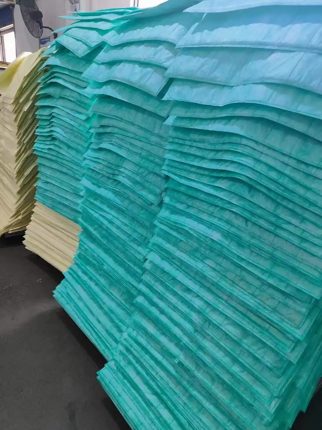 F5 F7 F9 Non Woven Fabric Filter Bag Pocket Filter Material In Roll  For HVAC System