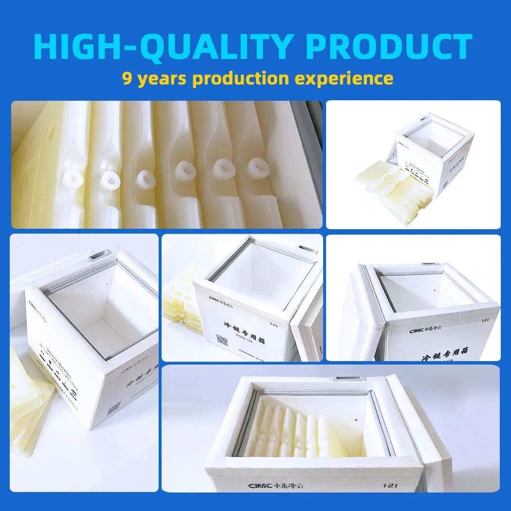 New Product Mini Vaccine Carrier Cooler Box With Wheel And Handle