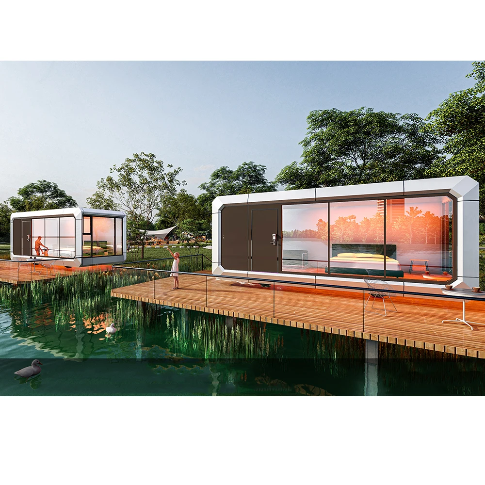 China New Arrival Outdoor Warm Space Capsule Mobile Integrated House Space Capsule House Luxury Mobile House