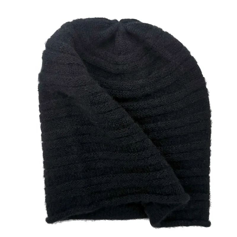 New Arrival Wool Beanie Knitted Hat Wholesale Women Winter Cashmere Beanie Knit Hat custom beanie