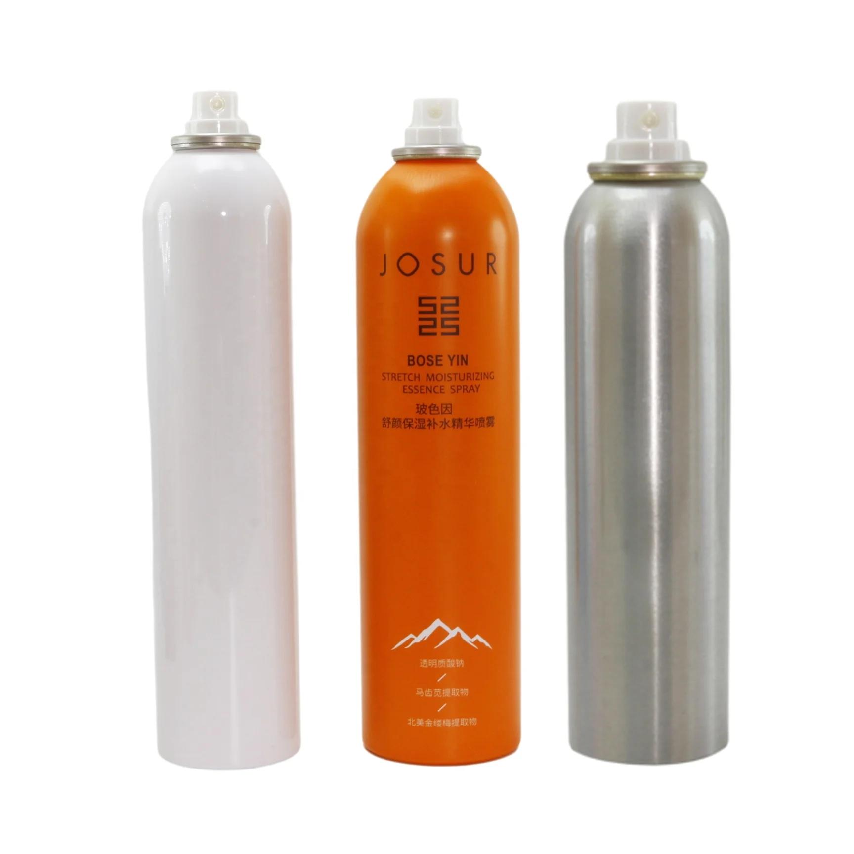 Custom empty metal aluminum aerosol spray can