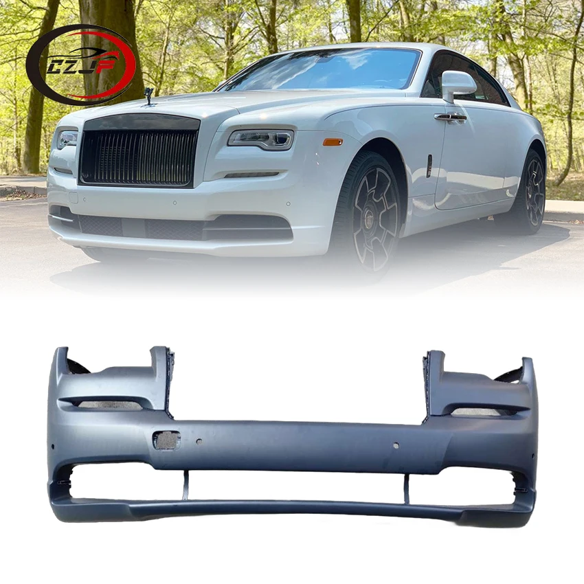 CZJF NEW Plastic Material 2nd Generation Body Kits Grills PP Front Bumpers For Rolls-Royce Wraith 2017 2018 2019