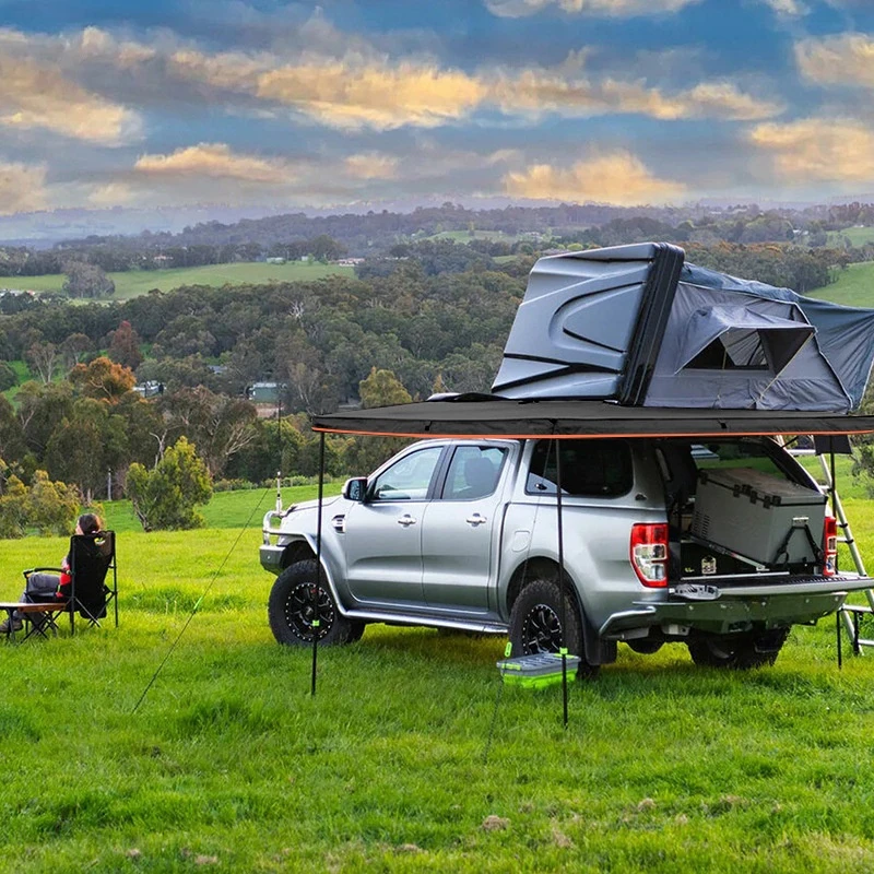 Wholesale Outdoor Camping Car Side Roof Awning Tent Caravan 270 Degree Awning Free Standing Heavy Duty Sun Shade Awning