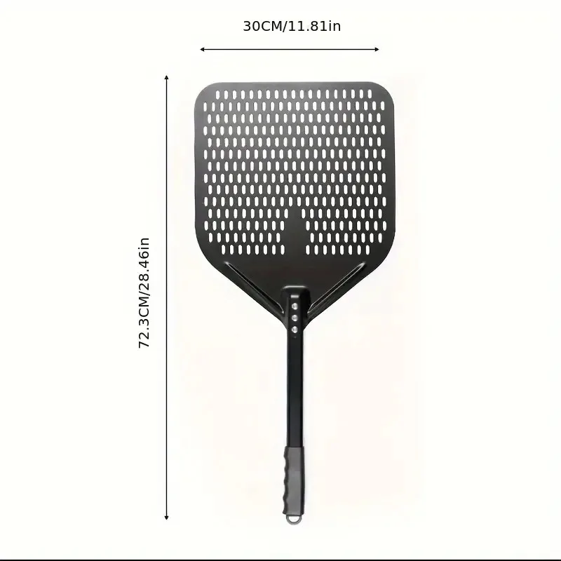 Removable Handle Feature Durable Non-Stick Surface Aluminum Pizza Spatula Pizza Peel