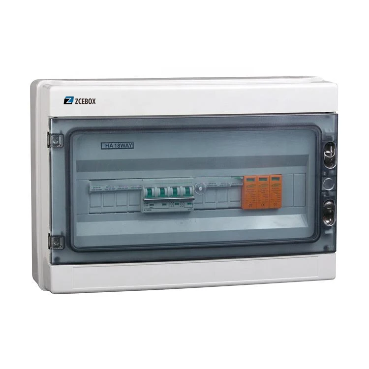 ZCEBOX Fuse Breaker PV Combiner Box Fuse Breaker  dc for solar Power equipments