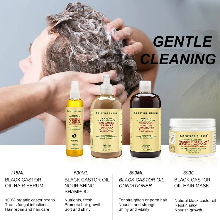 High quality and reasonable price herbal sulfate free natural hair shampoo and conditioner