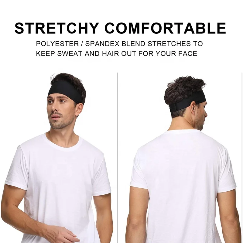 Shuntaixin Hot Sale High Quality  And Cheap Men Custom Headband Sport for Running Yoga Cycling Unisex Fitness Headband
