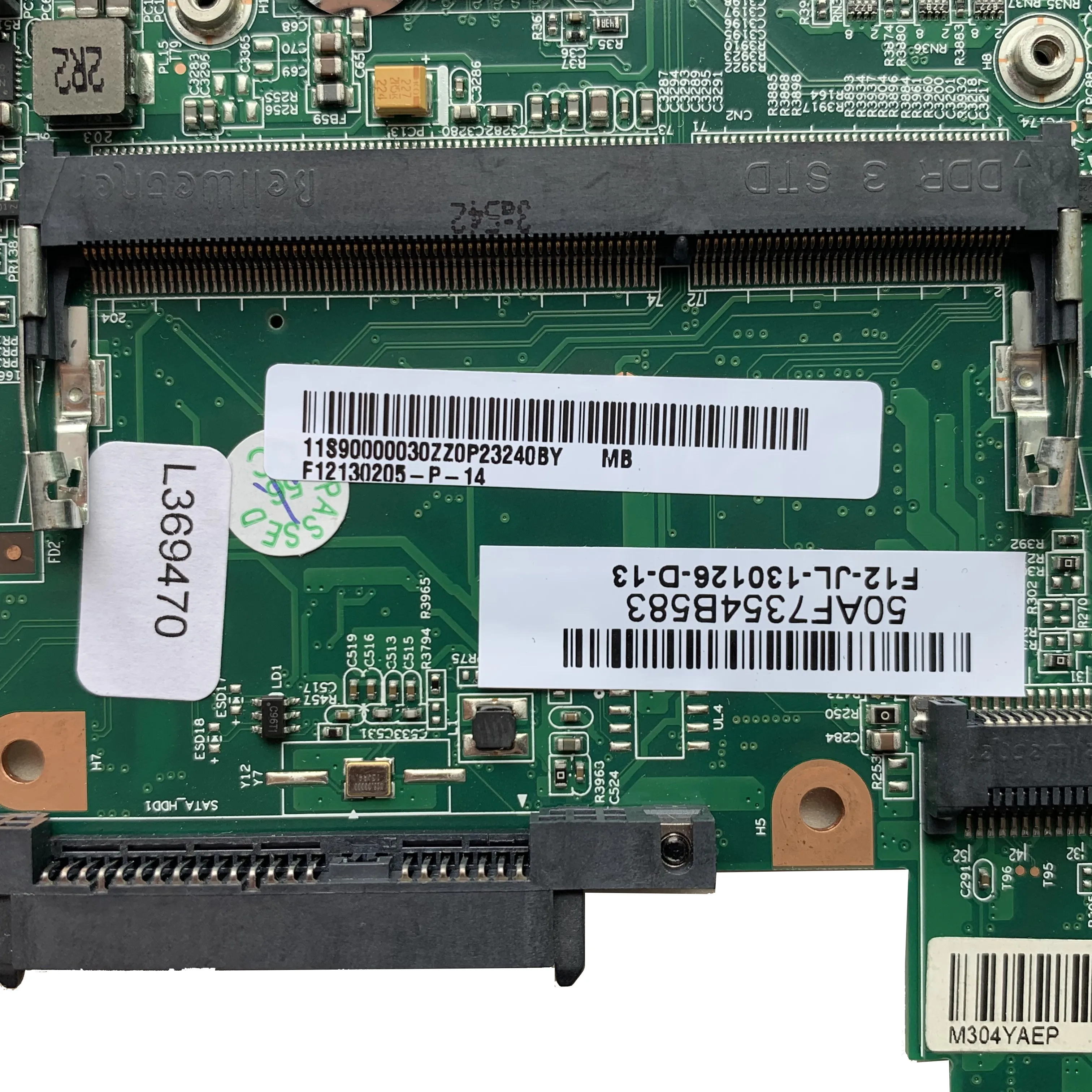 Для Lenovo S110 BM5138 материнская плата для ноутбука 90000750 REV: 1 3 DDR3 Материнская 100% протестированная полностью