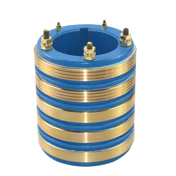 China supplier high quality  nonwoven calender machine parts plug ring electric conductive slip ring