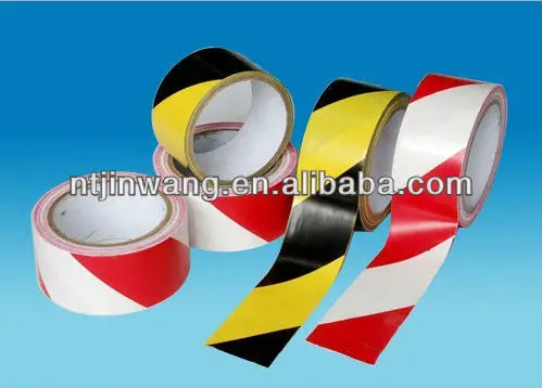 Hot Sale Customize Printed Signal Adhesion Safety Flagging Barrier Pvc Reflective Warning Tape