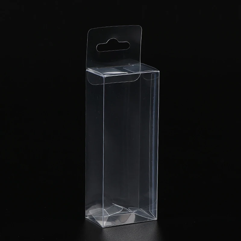 Crystal Clear Plastic Printed PVC Display Packaging for Folding Acetate Box Transparent Vinyl PVC PET RPET Packaging Boxes