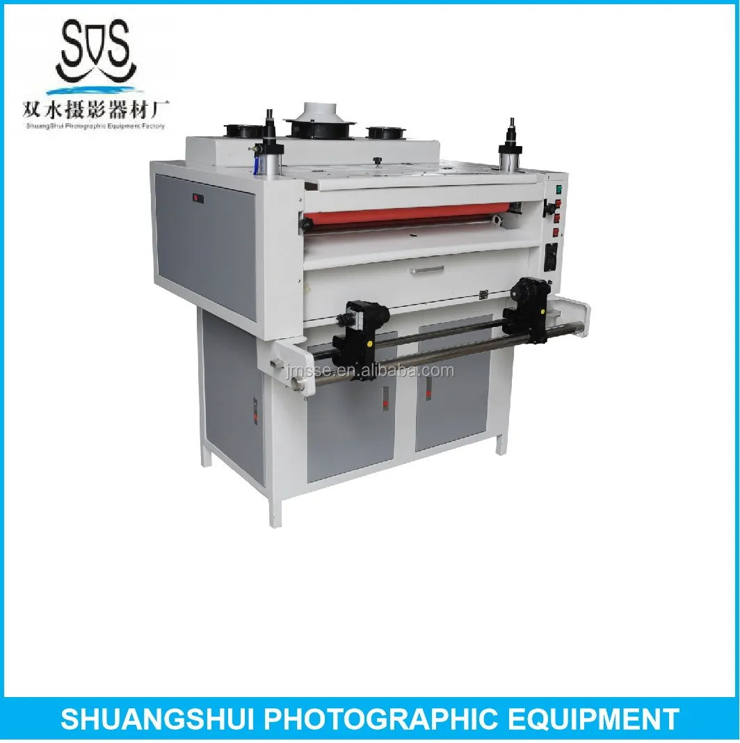 multi rollers uv texture coating machine