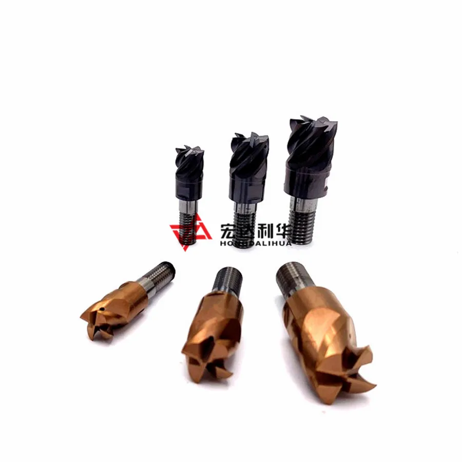 Hot Selling Tungsten Carbide Hard Alloy Tool holder Milling Cutter Ball Screws Indexable Inserts Milling Cutters For Hard Metal