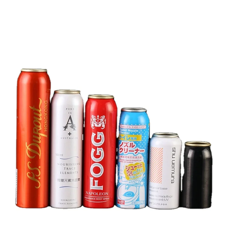 Алюминиевая бутылка-распылитель, дезодорант-спрей, аэрозольный пустой баллон, продажа от производителя, 150 мл, 200 мл, 230 мл