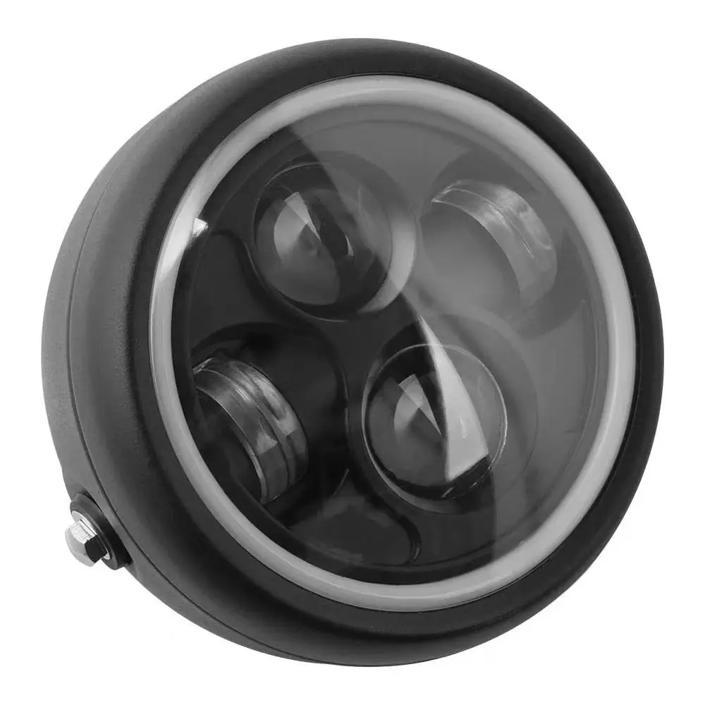 Customizable ultra bright 4 bulbs motorcycle headlights LED front light for Off-road electric bike