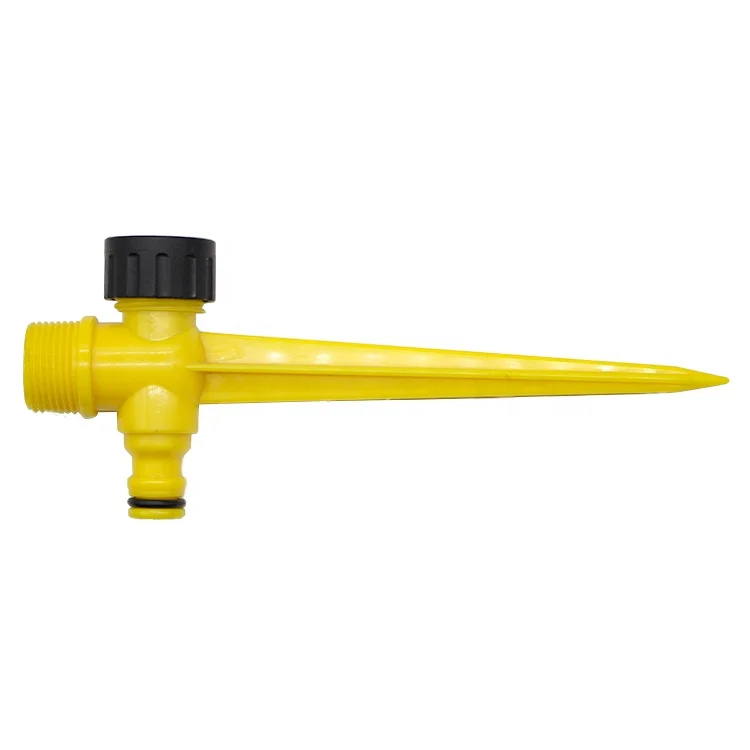 Plastic Garden Lawn Irrigation Sprinkler Spike Ground Rod Connector