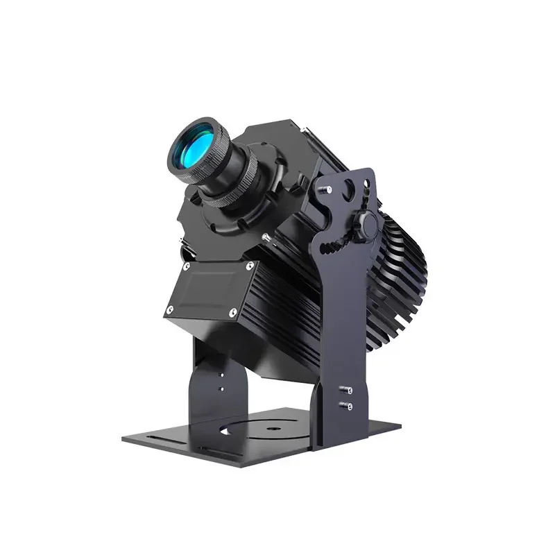 High Brightness High Definition IP67 500W Outdoor Waterproof Laser Custom logo Projection Floor Rotate Gobo Projector