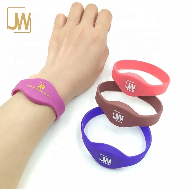Водонепроницаемый силиконовый браслет pulsera rfid для аквапарка с большим радиусом действия, для дверного замка бассейна