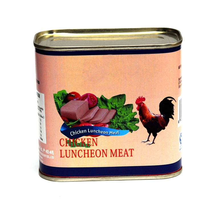 Chinese Canned Corned Beef Luncheon Meat Canned Food Canned In Tin Easy Open For Halal African Muslim Food Cook