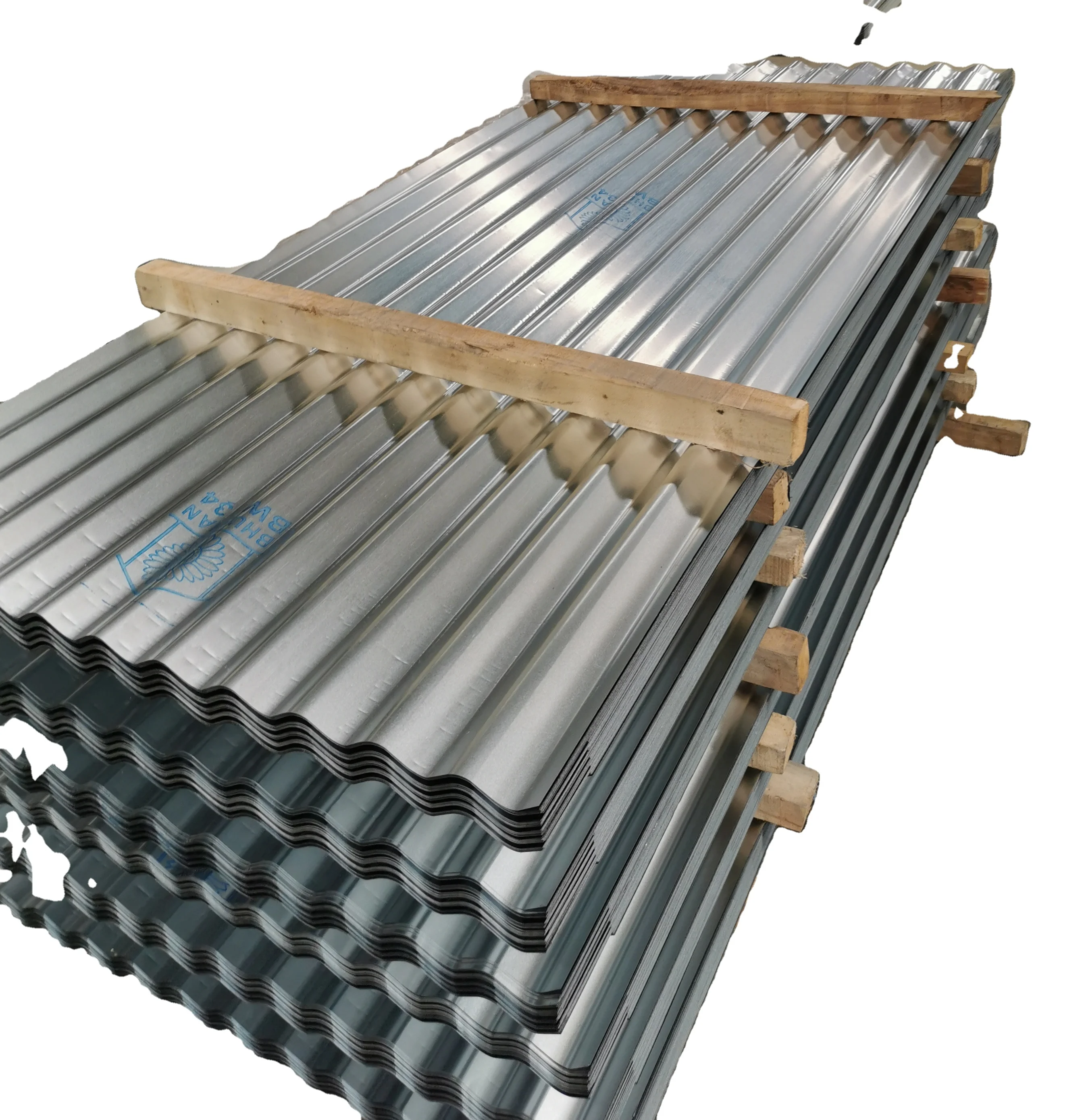 High Performance Metal Roofing Sheets  Aluminum Zinc Alloy  Corrugated Steel Plates for Sale