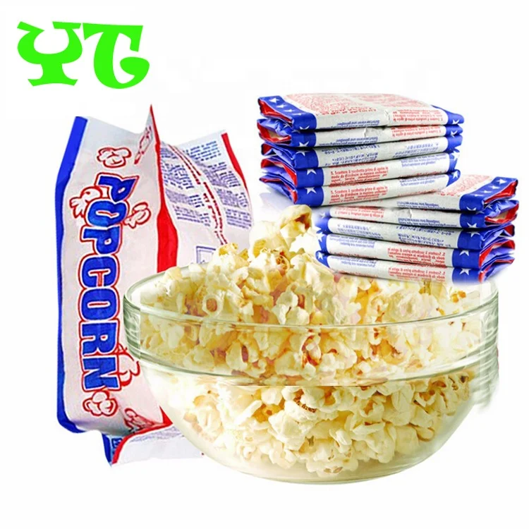popcorn packaging bags / kraft paper bag for food packaging / microwave popcorn bags