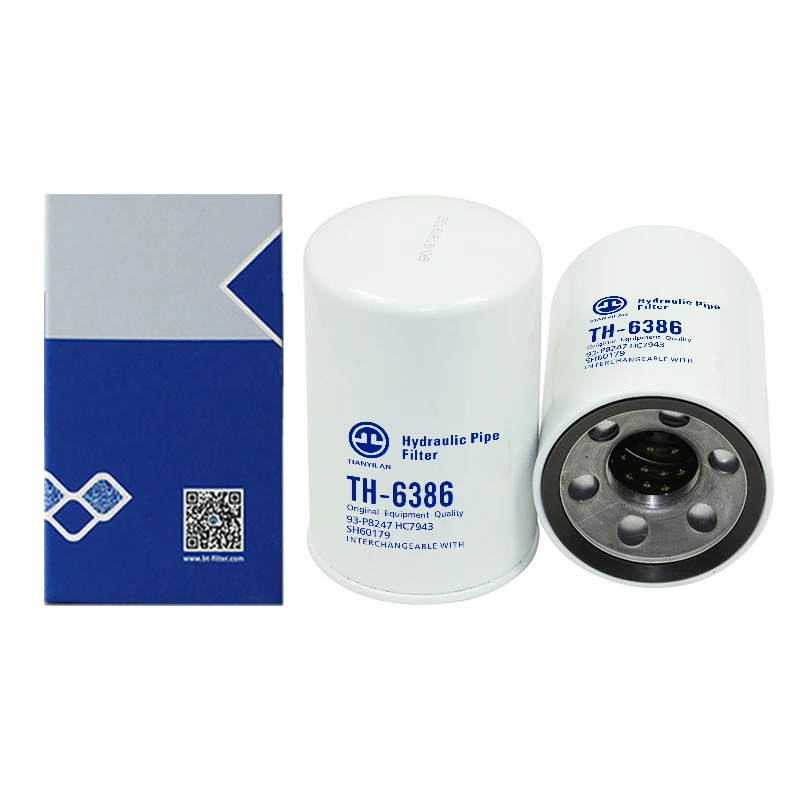 Hydraulic Pipe Filter 93-P8247 HC-7943 SH60179 Used For Excavators, Forklifts, Earthmover And Other Mechanical Equipment