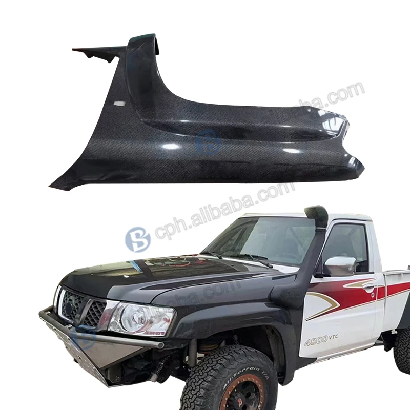 Автозапчасти из углеродного волокна задние крылья автомобиля для Nissan Patrol Y61 2005 - 2013