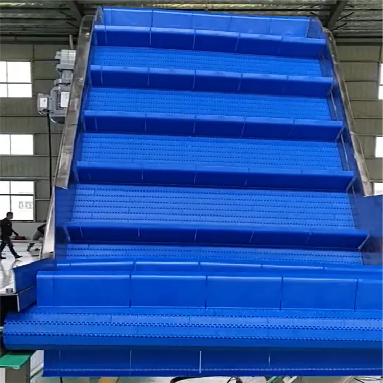 Конвейерная лента для пищевой промышленности наклонная ленточная конвейерная
