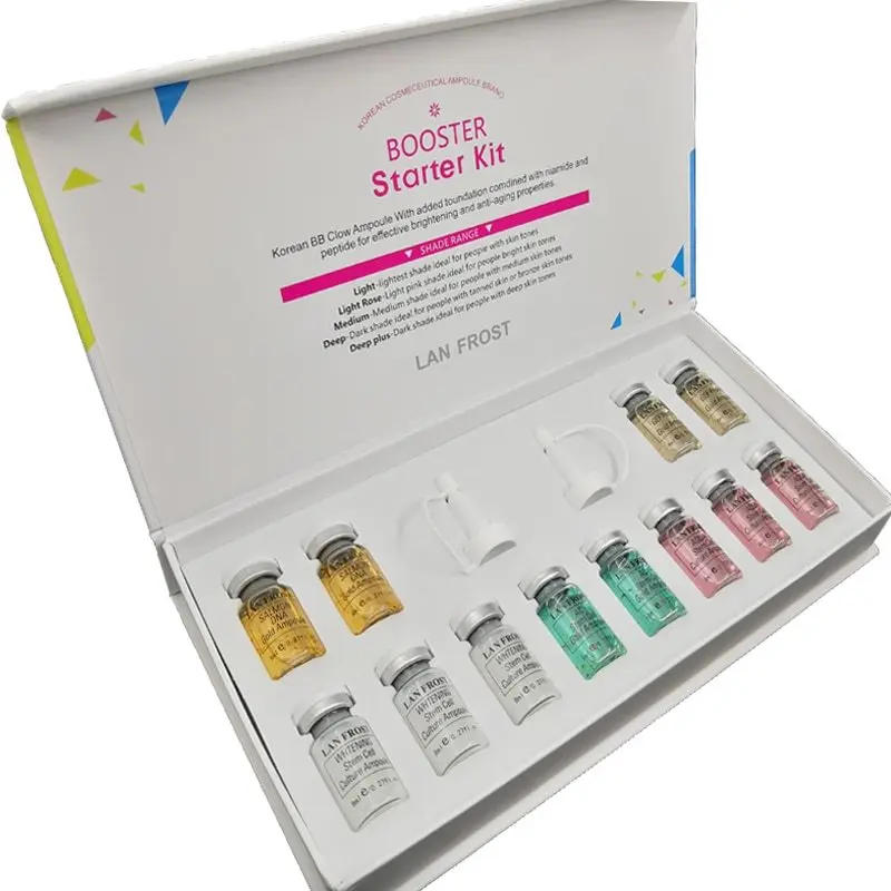 Glow Cream Bb Meso White Brightening Serum Natural Nude Make Up Beauty Whitening Liquid Foundation