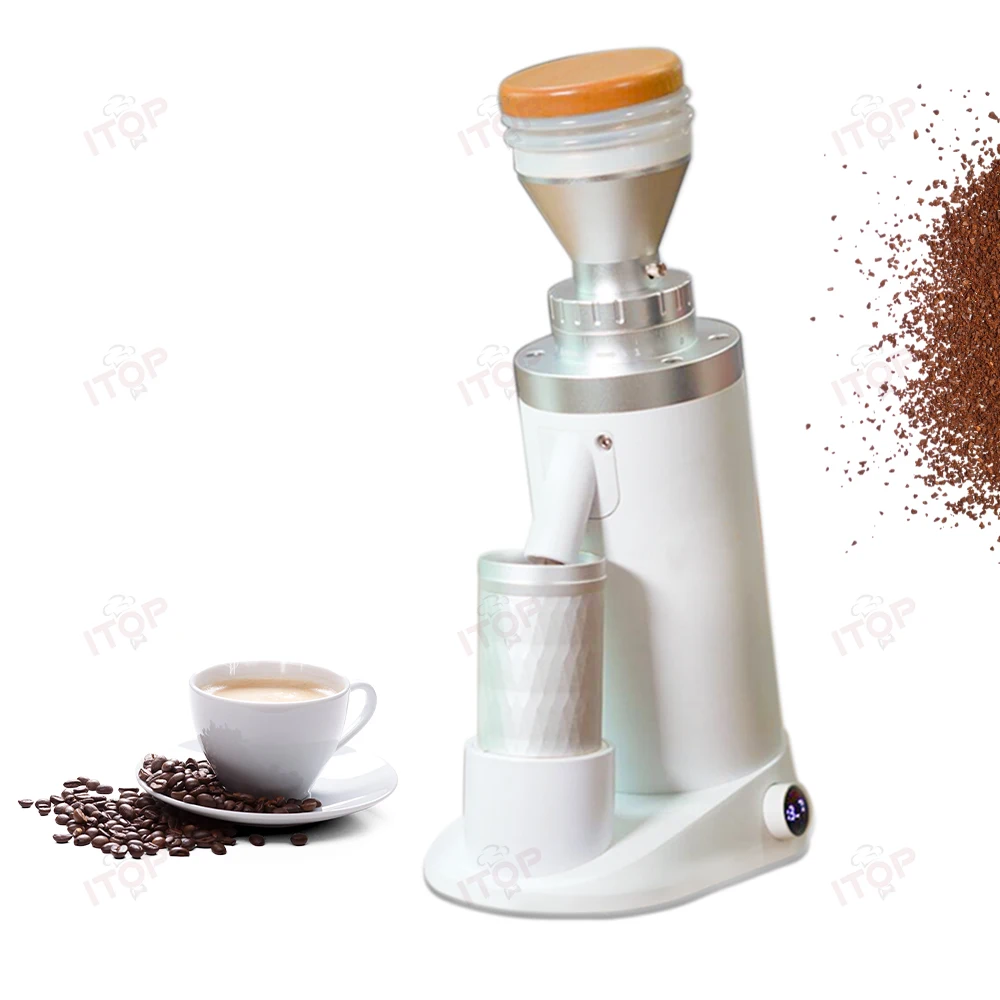 New Model 63mm Conical Burr Automatic Electric Coffee Coffee Bean Grinder Professional Electric Espresso Coffee Grinder
