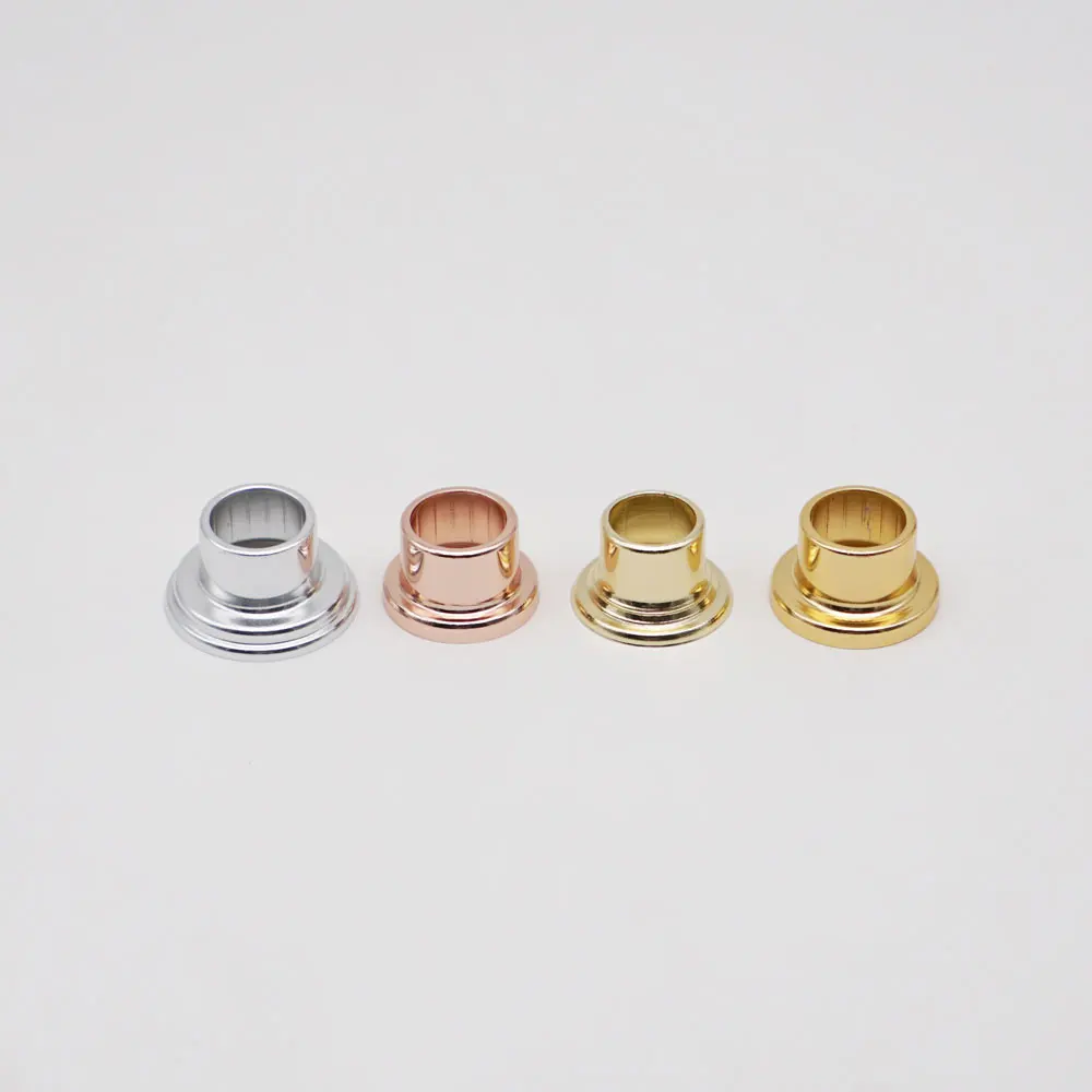 Gold Perfume Collar For Glass Bottles, Aluminum Stepped Collar FEA15mm, Perfume Collar Wholesale