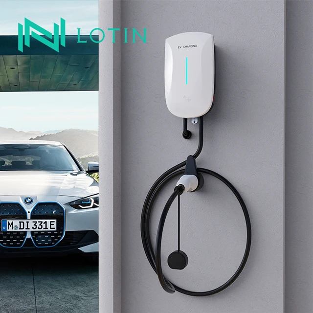 EV Charger Manufacturer Type 2 32a 3 Phase 7kw 22kw Wallbox Fast Electric Charging Station EV Car Charger