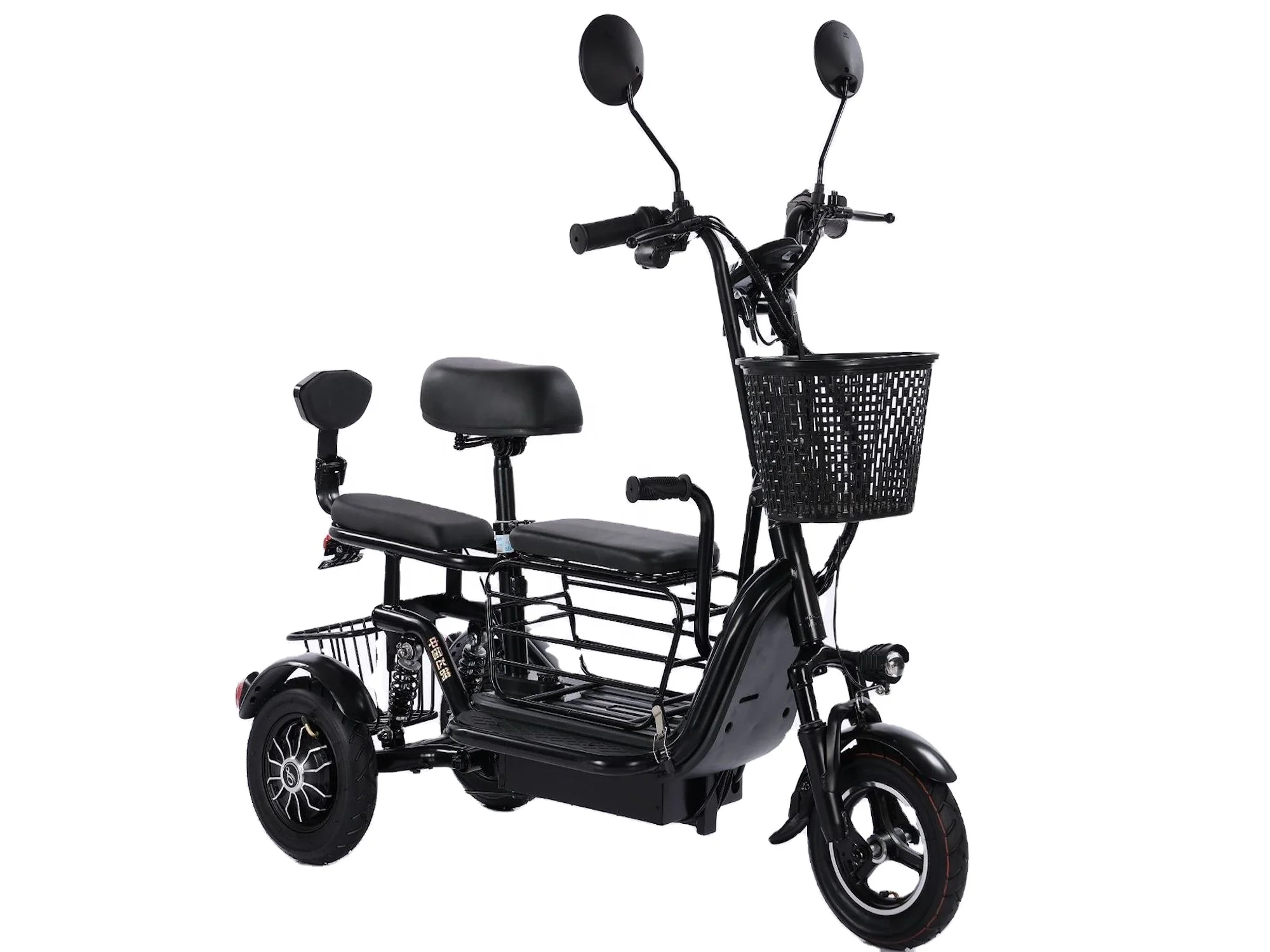 10-inch Factory Direct sales  lithium battery folding electric tricycle small lightweight scooter trikes electric