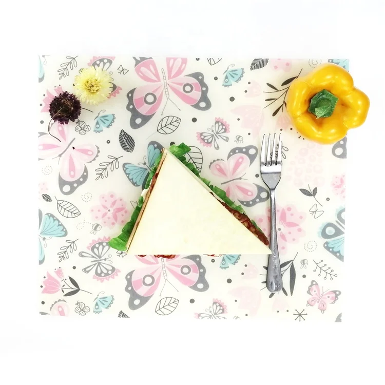 Новый дизайн, Органическая хлопчатобумажная ткань, упаковка для пищевых продуктов, многоразовый пчелиный воск для хранения продуктов