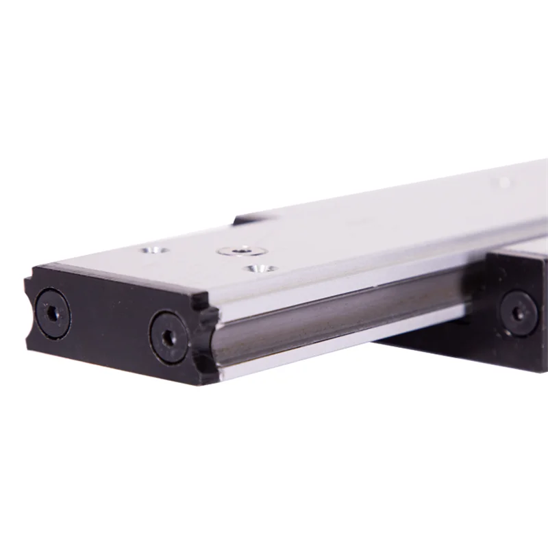 600mm solid aluminum saw guide rail 2 folds heavy duty load drawer slide rail aluminium guide rail