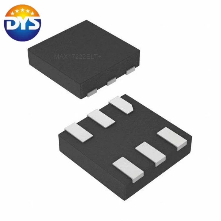 MAX17222ELT+ Integrated Circuits original Voltage Regulators - DC Switching Regulators IC REG BOOST ADJ 500MA 6UDFN