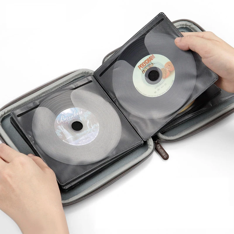 Waterproof Custom Mini Storage CD Case CD Storage Bag