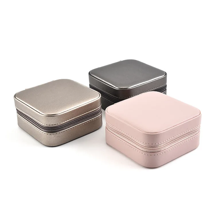 Casual Portable Multifunctional Jewelry Storage Box for Earrings and Rings Summer Accessory Case