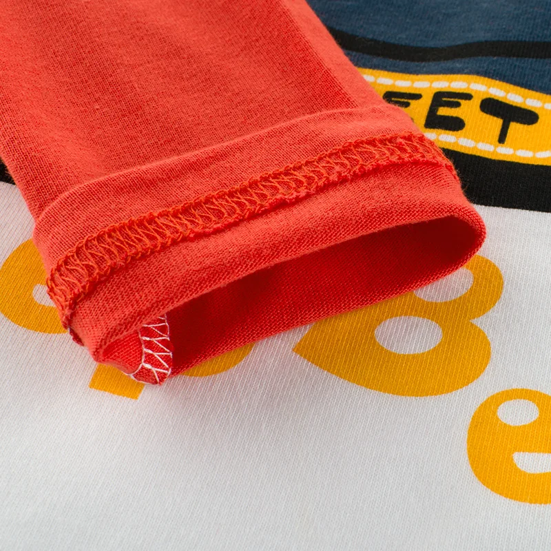 Autumn new baby boy long sleeve t-shirt kids car cartoon top pullover blouses