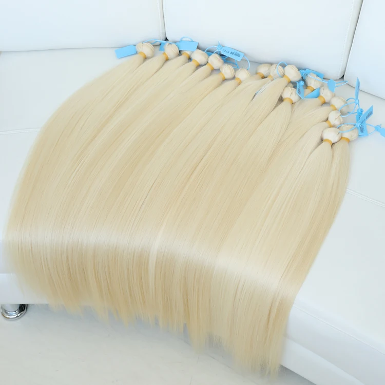 best-selling top quality double drawn remy double drawn virgin remi 613 hair