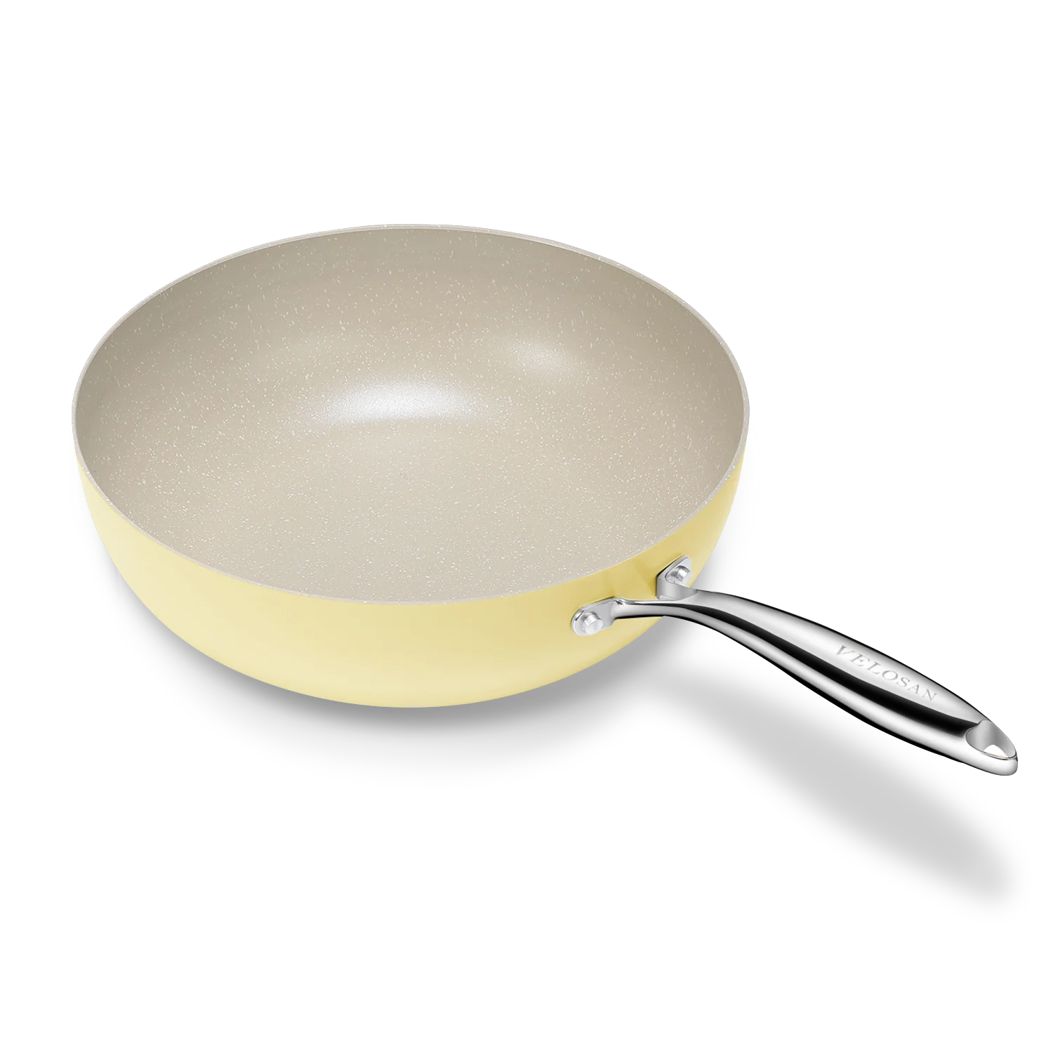 2023 cookware set die cast aluminum cooking wok pan non-stick for restaurants