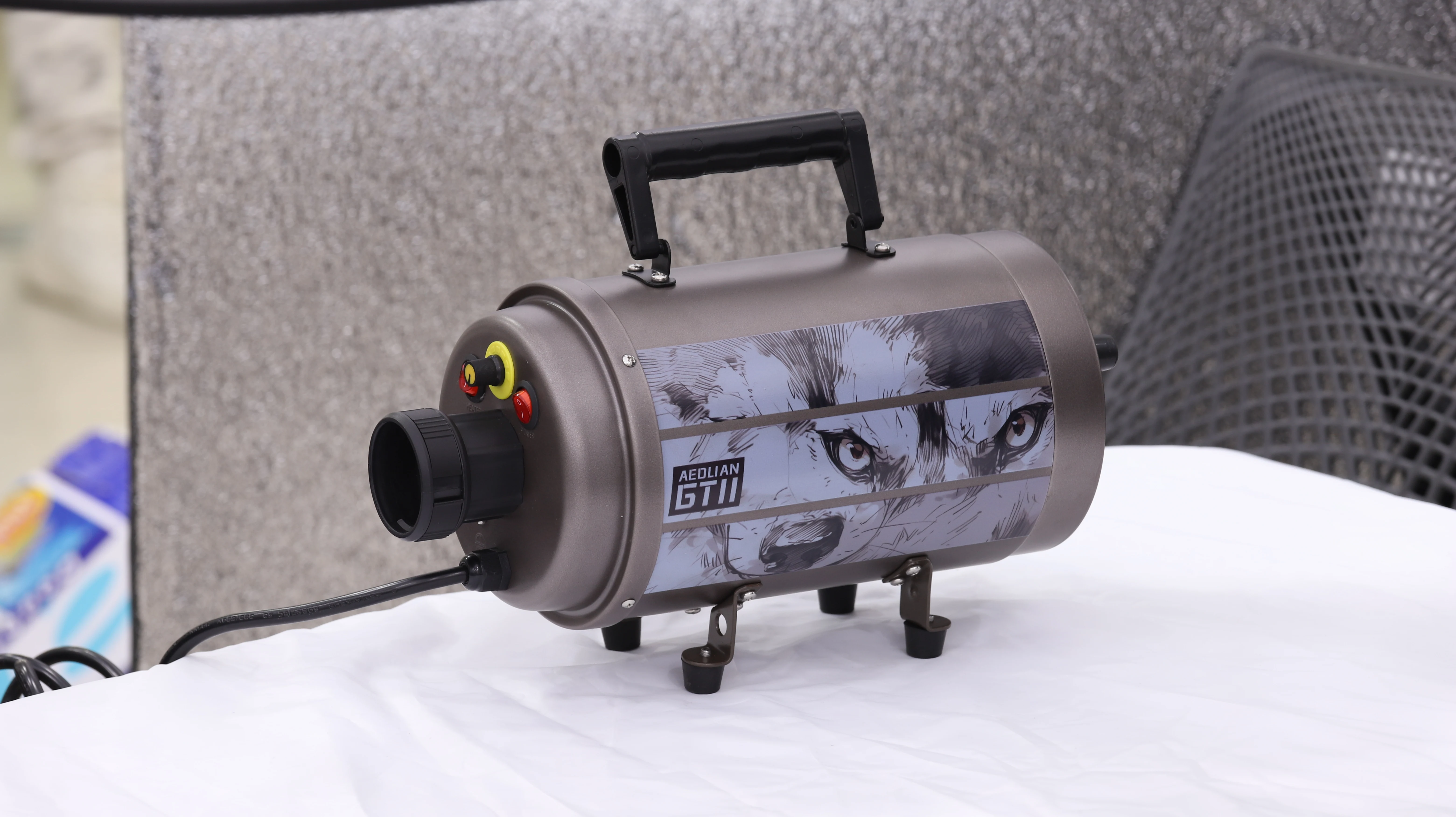 AMETEK motor pet Blower  Novelty Designed pet Grooming Dryer 1200 hours service life Portable pet dryer