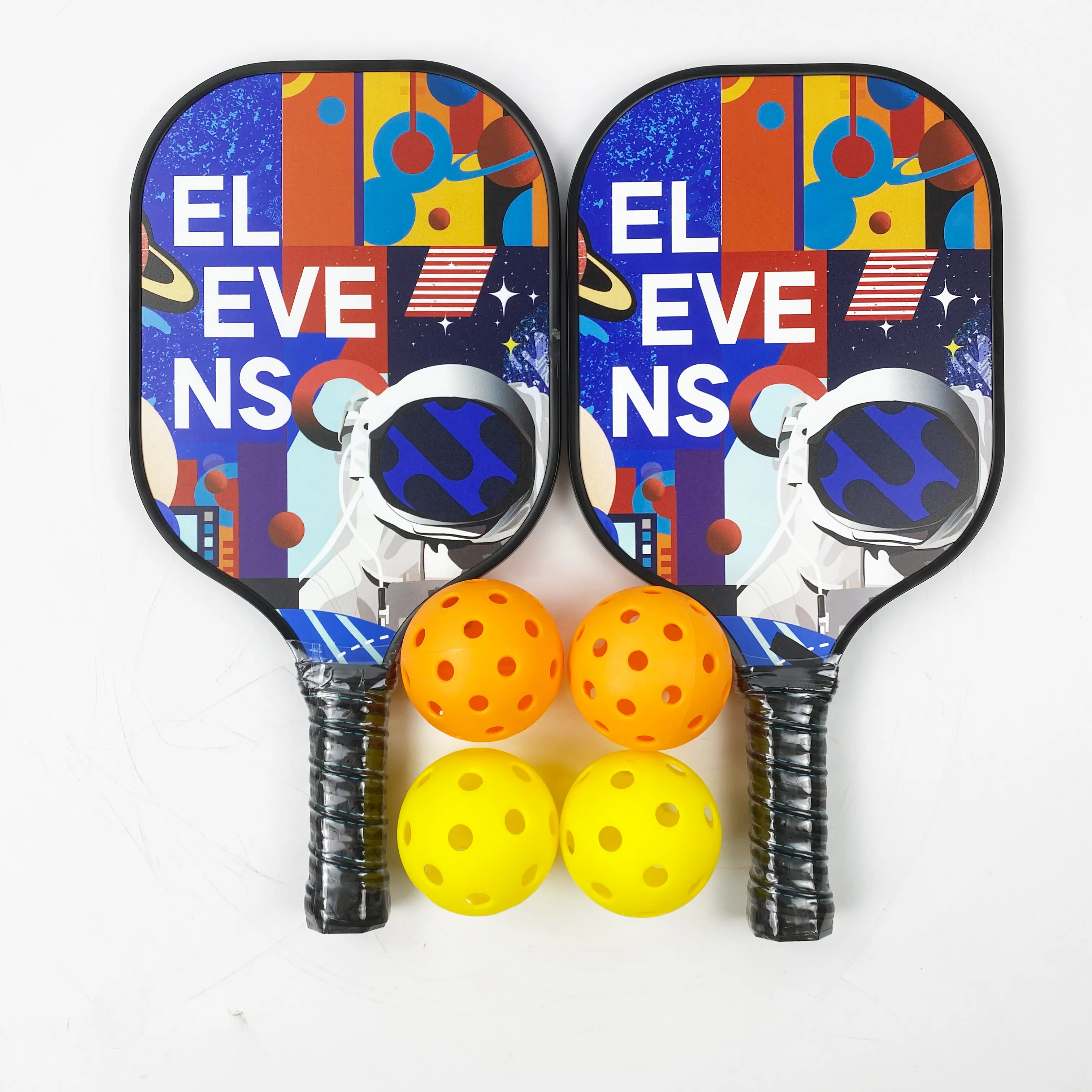 Высококачественные Заводские теннисные ракетки, графитовые лопатки для пиклебола от бренда на заказ