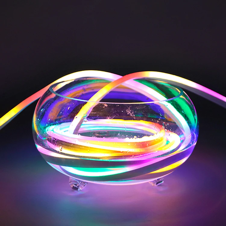 6 Colors Led Neon Lights SMD2835 LEDs Waterproof IP65 AC110V/220V neon flex for Indoors Outdoors Decor RGB Neon Light